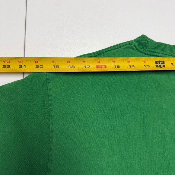 Vintage DC Skate T Shirt Mens Large Green Short Sleeve Y2K Skateboard - Picture 12 of 13